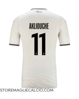 AS Monaco Maghnes Akliouche #11 Maglia Gara Terza Repliche 2024-25 Maniche Corte